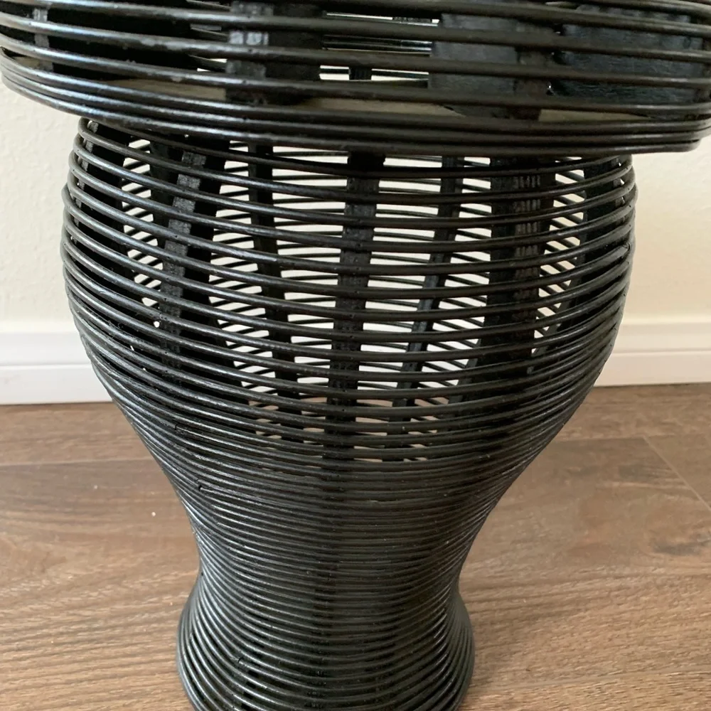 Rattan vase